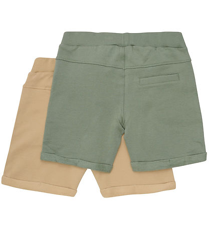 Minymo Sweatshorts - 2er-Pack - Incense
