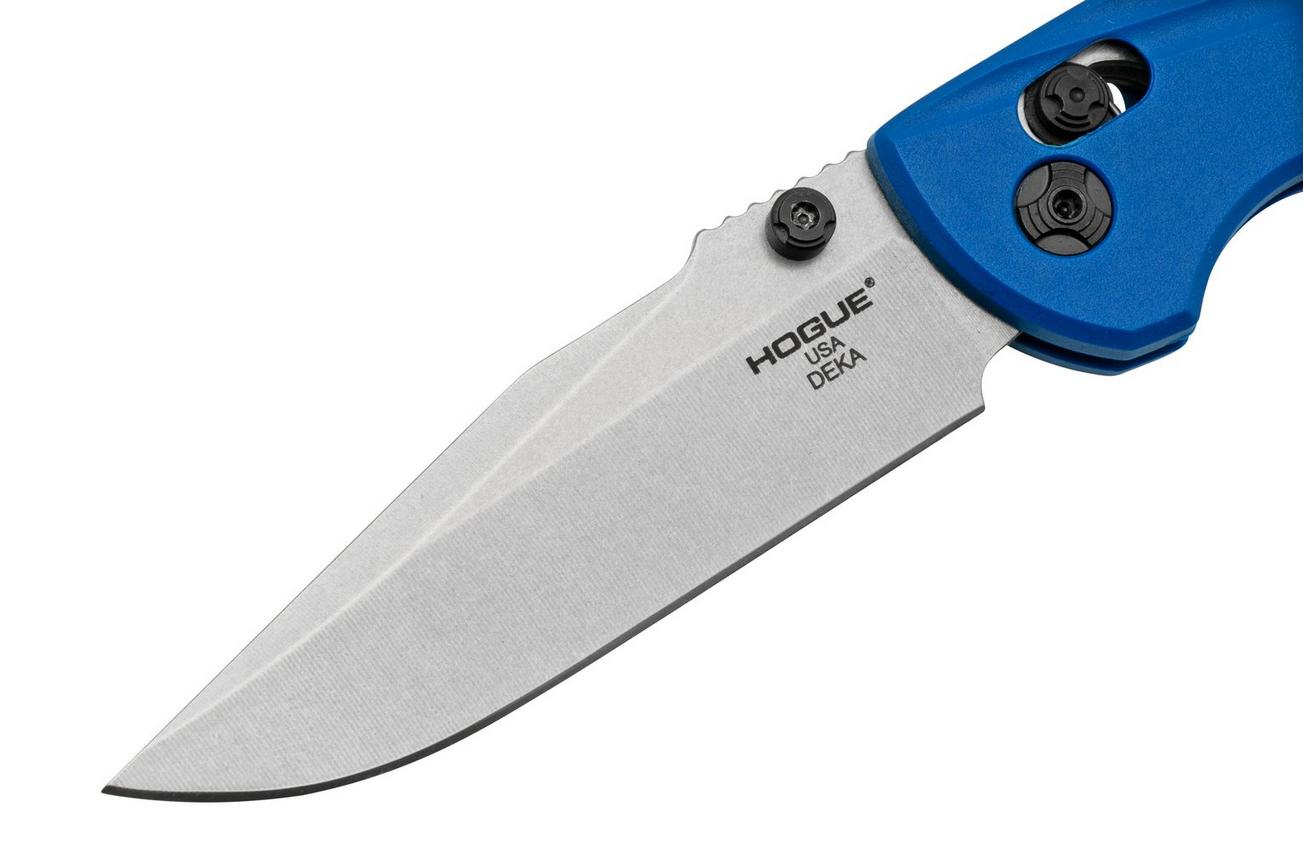 Hogue Deka 24373 Tumble Magnacut, Blue Polymer, Clippoint, zakmes