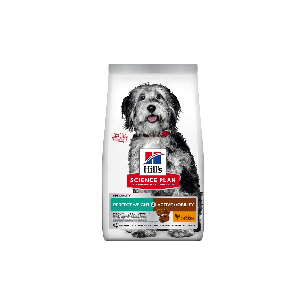 Hill's Science Plan Perfect Weight & Active Mobility mit Huhn 2,5 kg