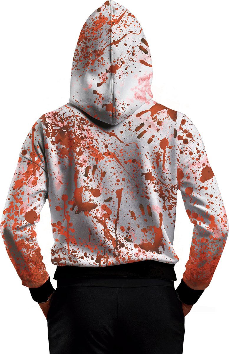 Rood Witte Trui Met Masker