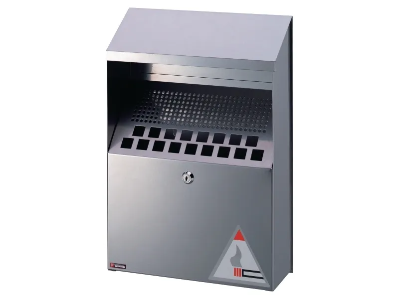 Askebæger Durable A2926349 vægmonteret sølv
