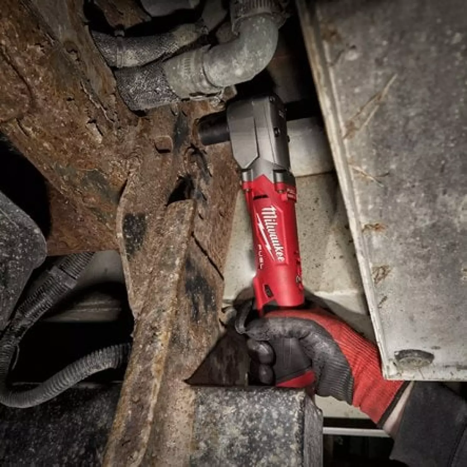 Milwaukee M12 FRAIWF38-0 12V Li-ion accu Haakse slagmoersleutel met frictiering body - 3/8'' - 270Nm