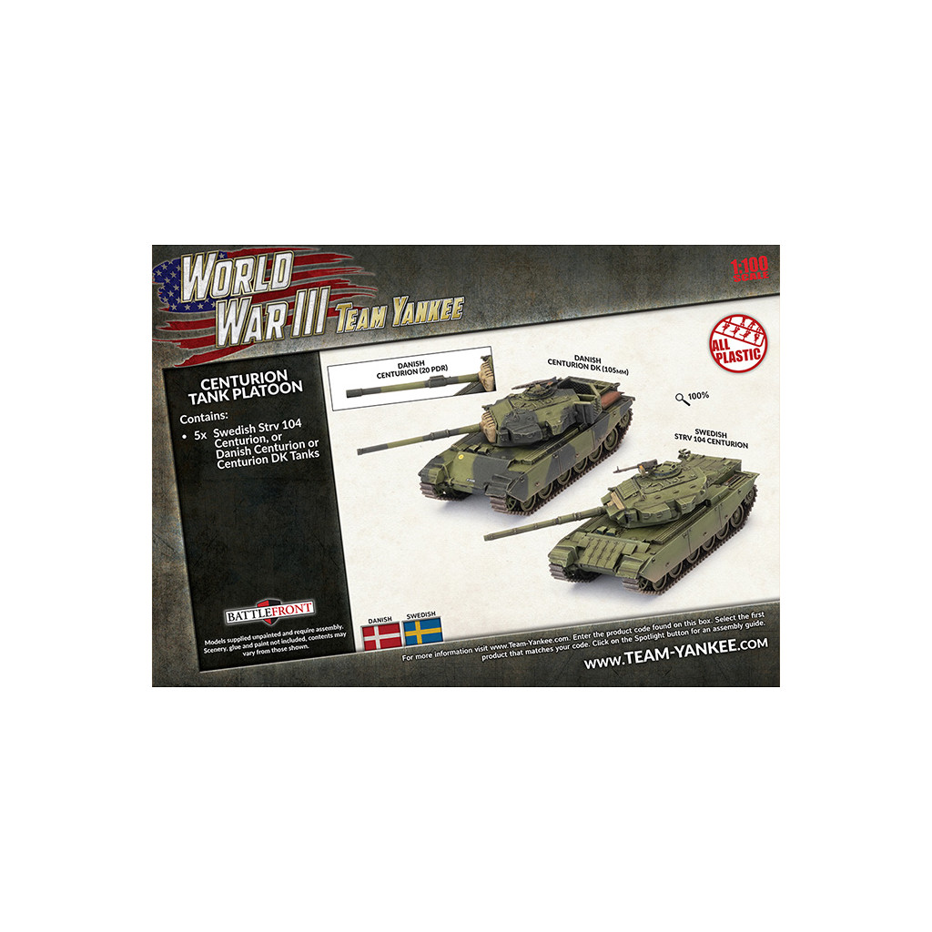 Team Yankee - WWIII: Centurion Tank Platoon