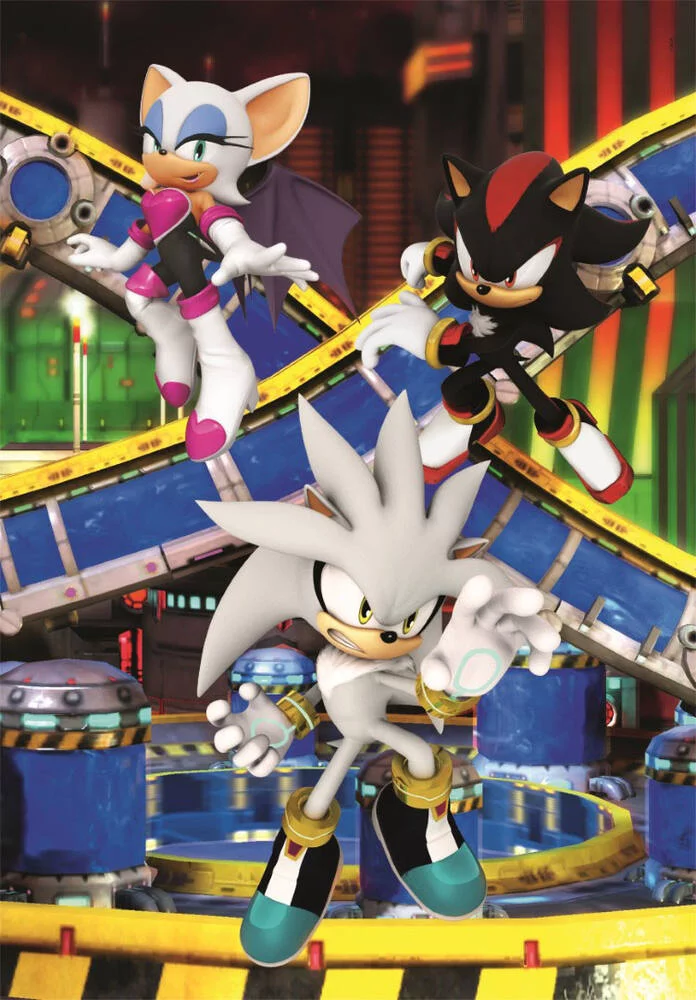 SONIC -PUZZLE 3X48 PIECES