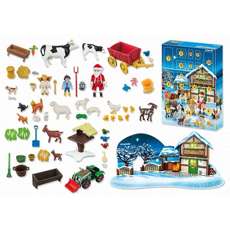 PLAYMOBIL® 6624 - Adventskalender Weihnacht auf dem Bauernhof