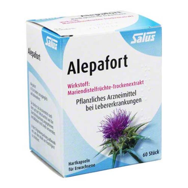 Alepafort® Mariendistel Hartkapseln, 60 St