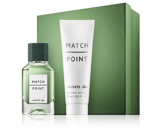 Lacoste Match Point Set mit Shower Gel 50ml-75ml