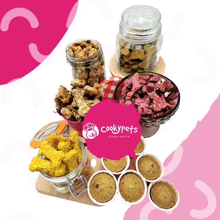 Biscoitos caseiros de vegetais para cães. Ideias de receitas para fazer em casa. COOKYPETS