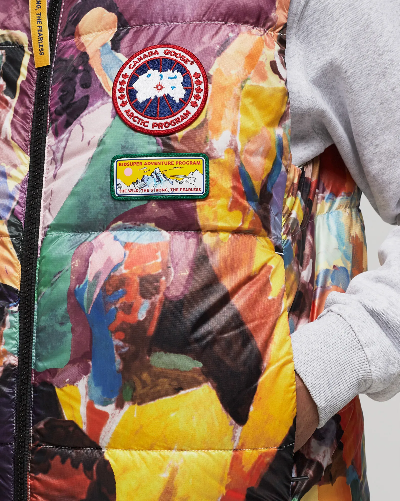 Canada Goose X NBA X KIDSUPER STUDIOS REVERSIBLE VEST
