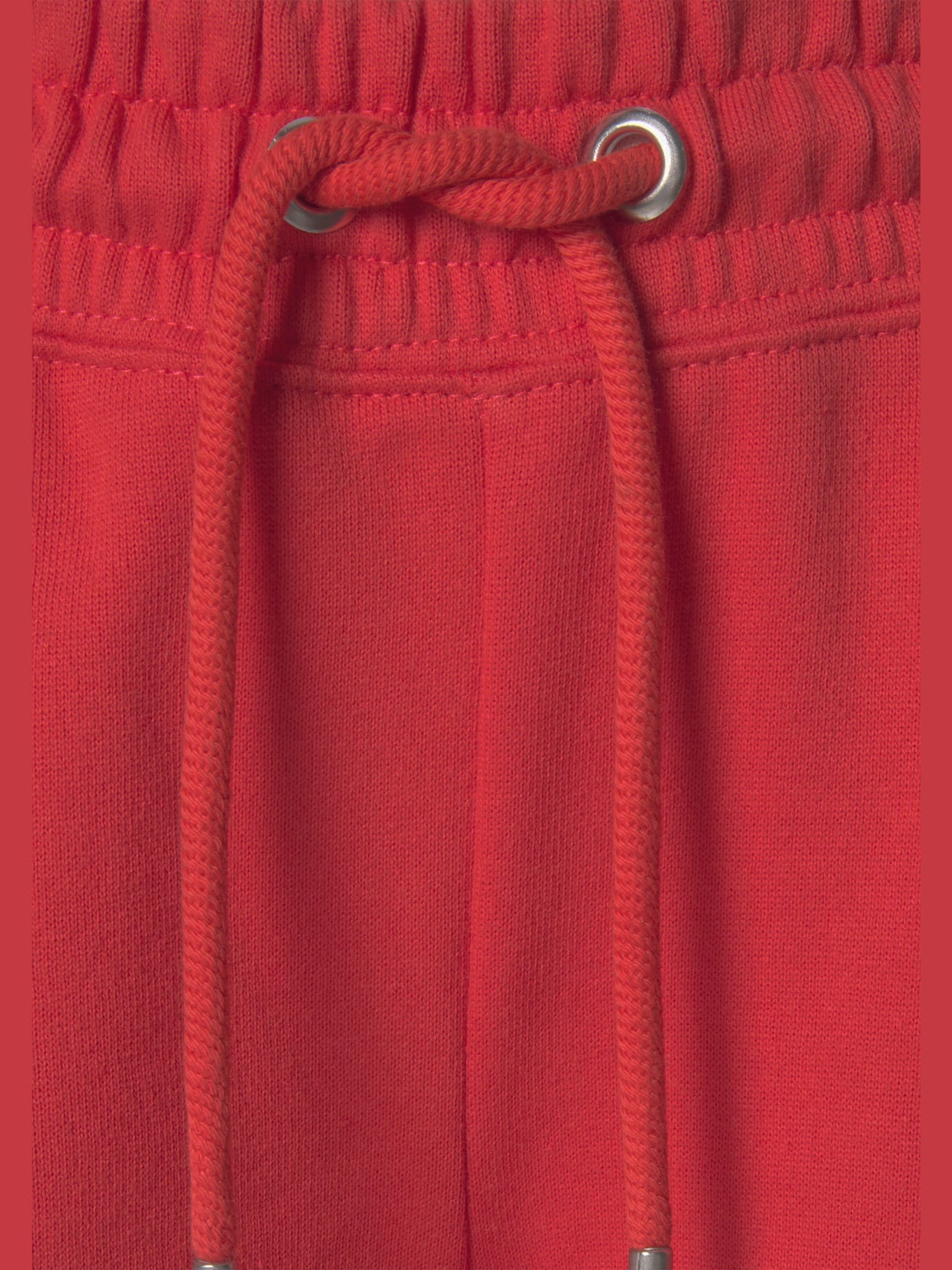 Short en matière sweat short avec ceinture à coulisse élastique