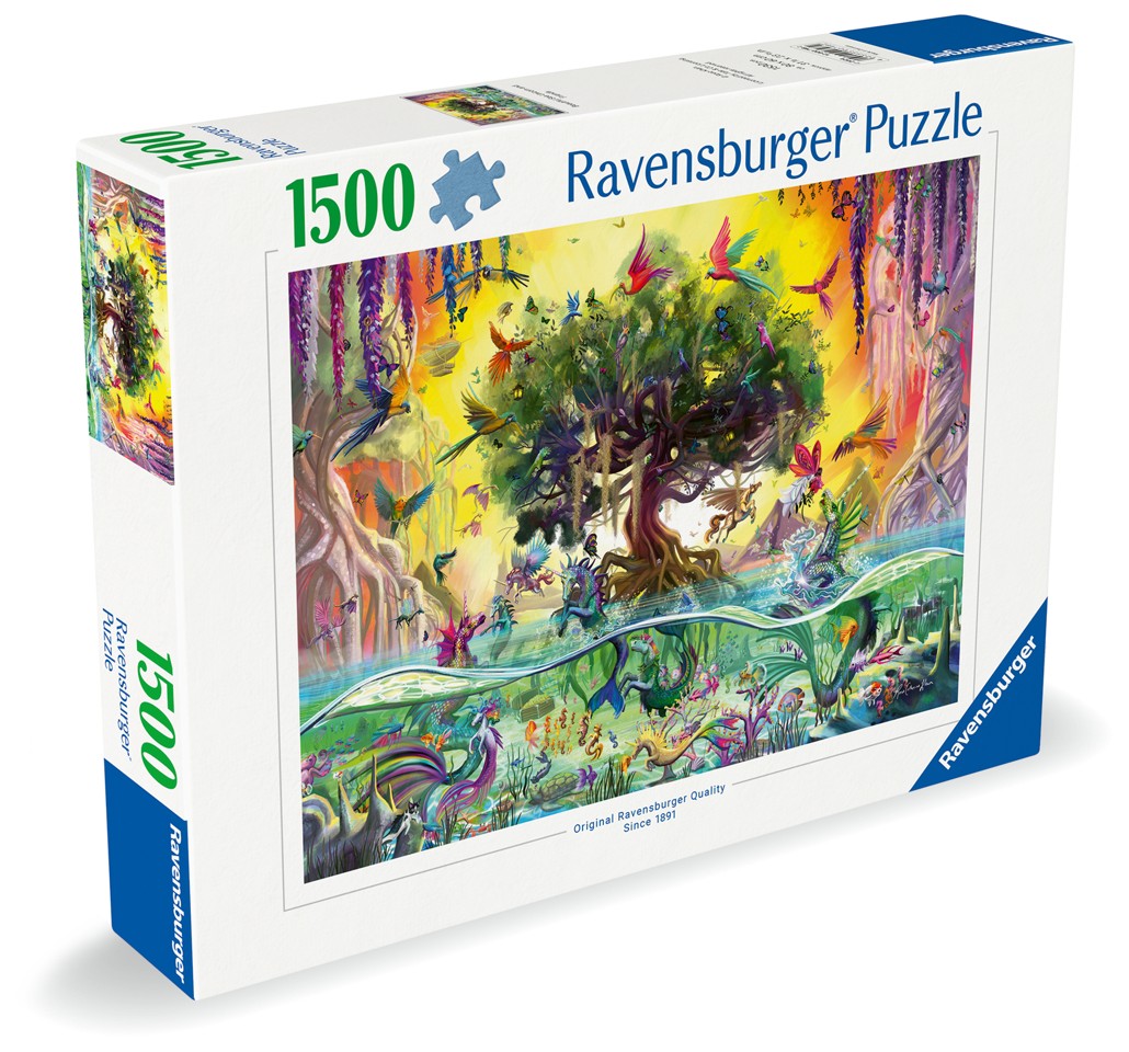 Ravensburger - Puslespil Sea Unicorn 1500 brikker