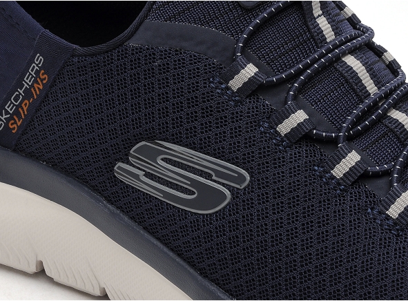 Skechers basses homme slipinsummit 232457 bleu