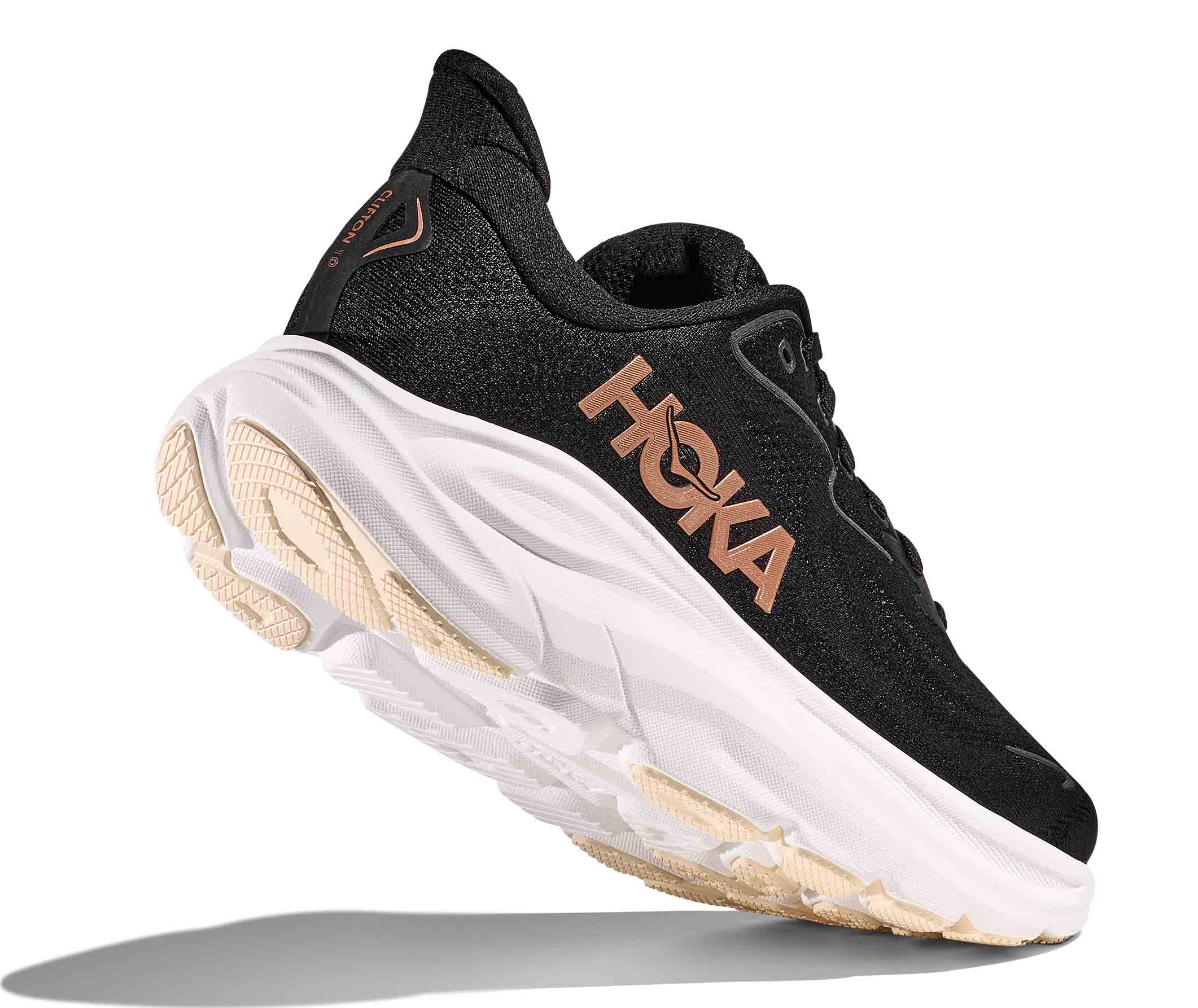 Clifton 10 Dame BRGL/Black/Rose Gold