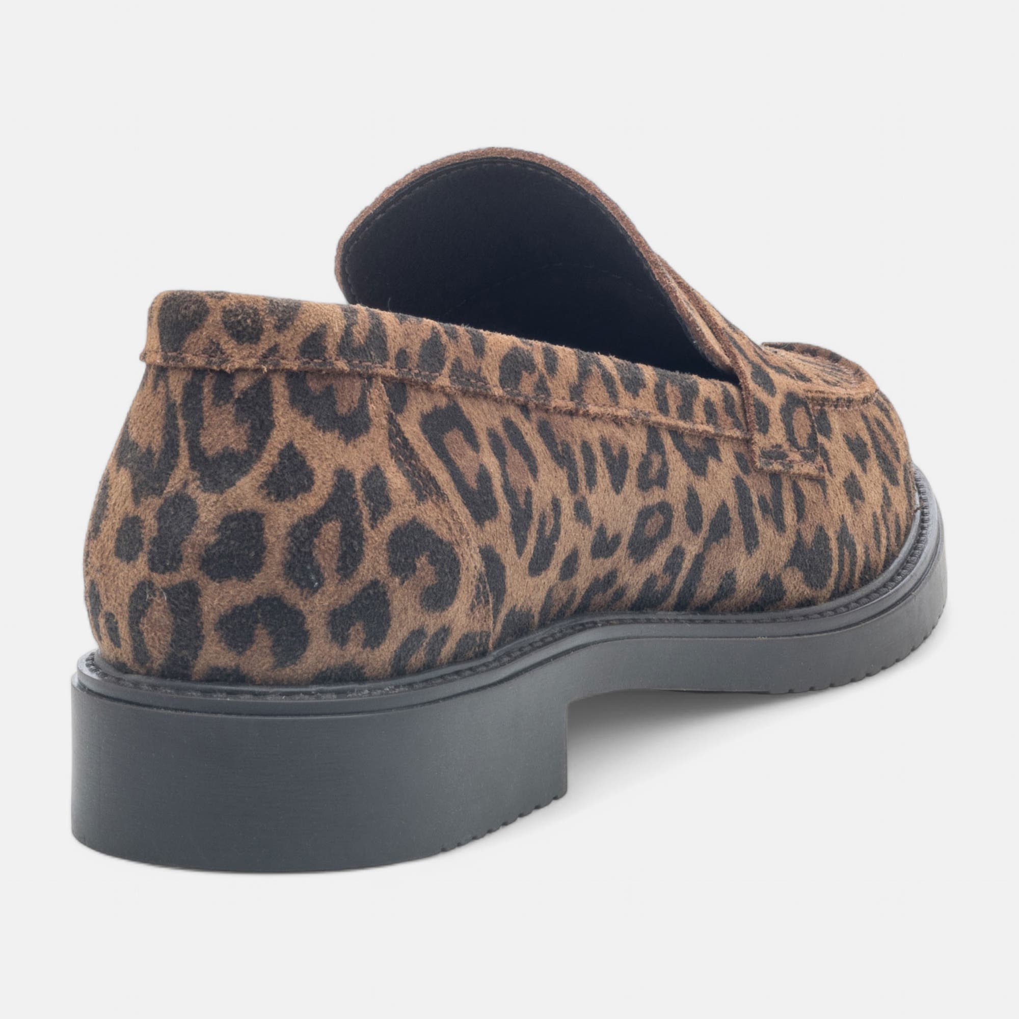 Mocassins Femme en cuir cognac