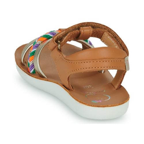 Shoo Pom - GOA SALOME - Marron / Doré / Violet