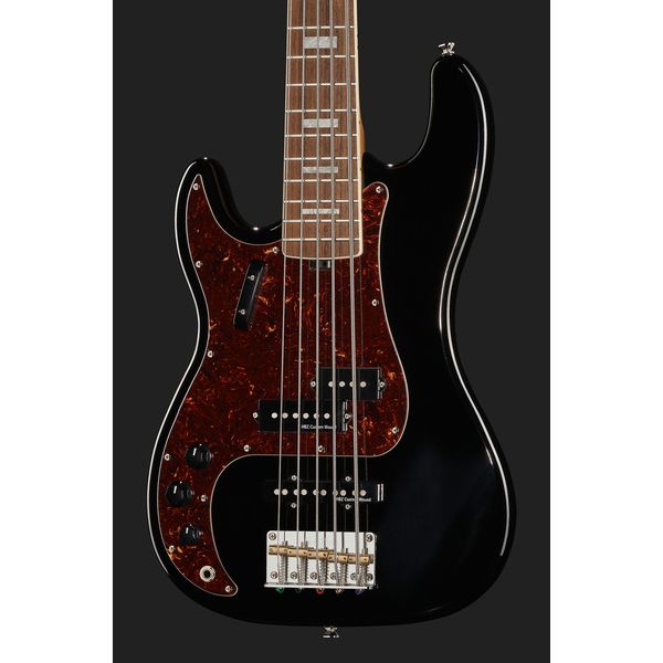 Harley Benton MV-5PJ LH Black Bundle