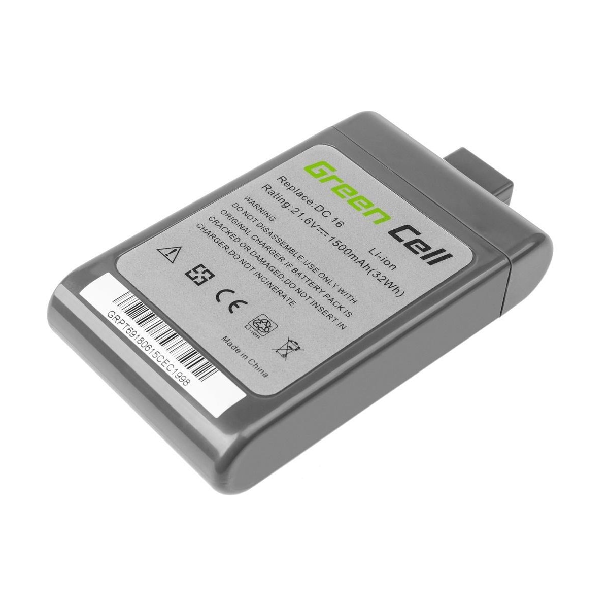 Batteri for Dyson DC-16