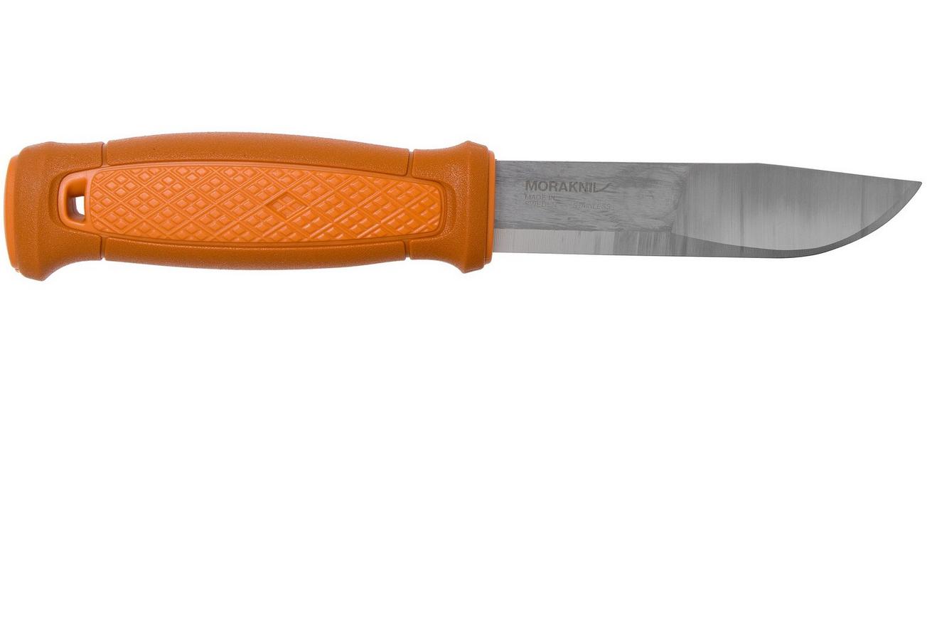 Mora Kansbol Burnt Orange 13913 bushcraftmes met schede en survival kit