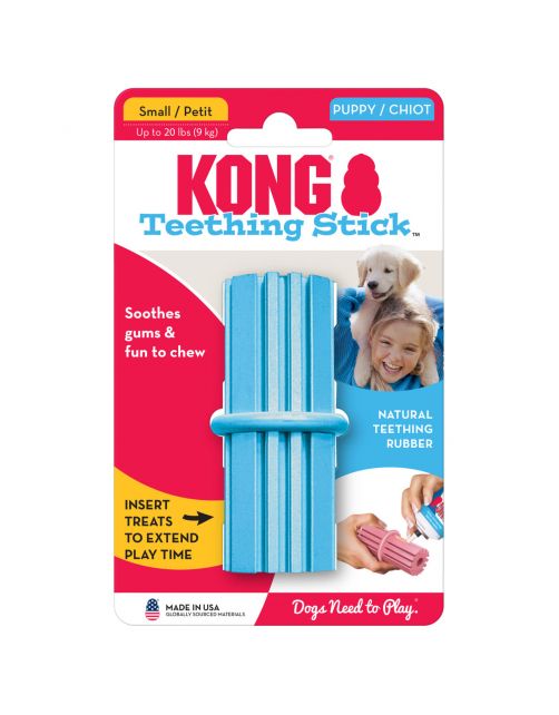 Kong Speeltje Teethingstick Puppy Assorti - Hondenspeelgoed