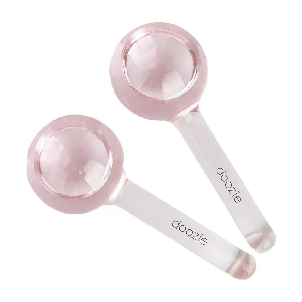Doozie Facial Ice Globes Light Pink - 1 par
