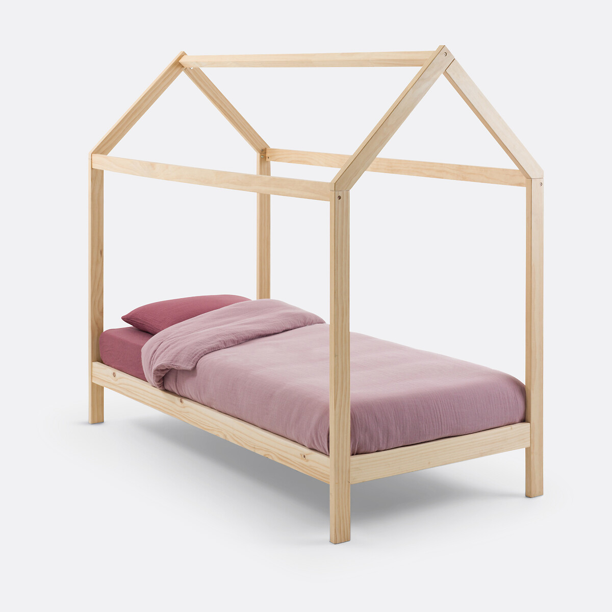 LA REDOUTE INTERIEURS<br>Cama cabana em pinho maciço, Archi