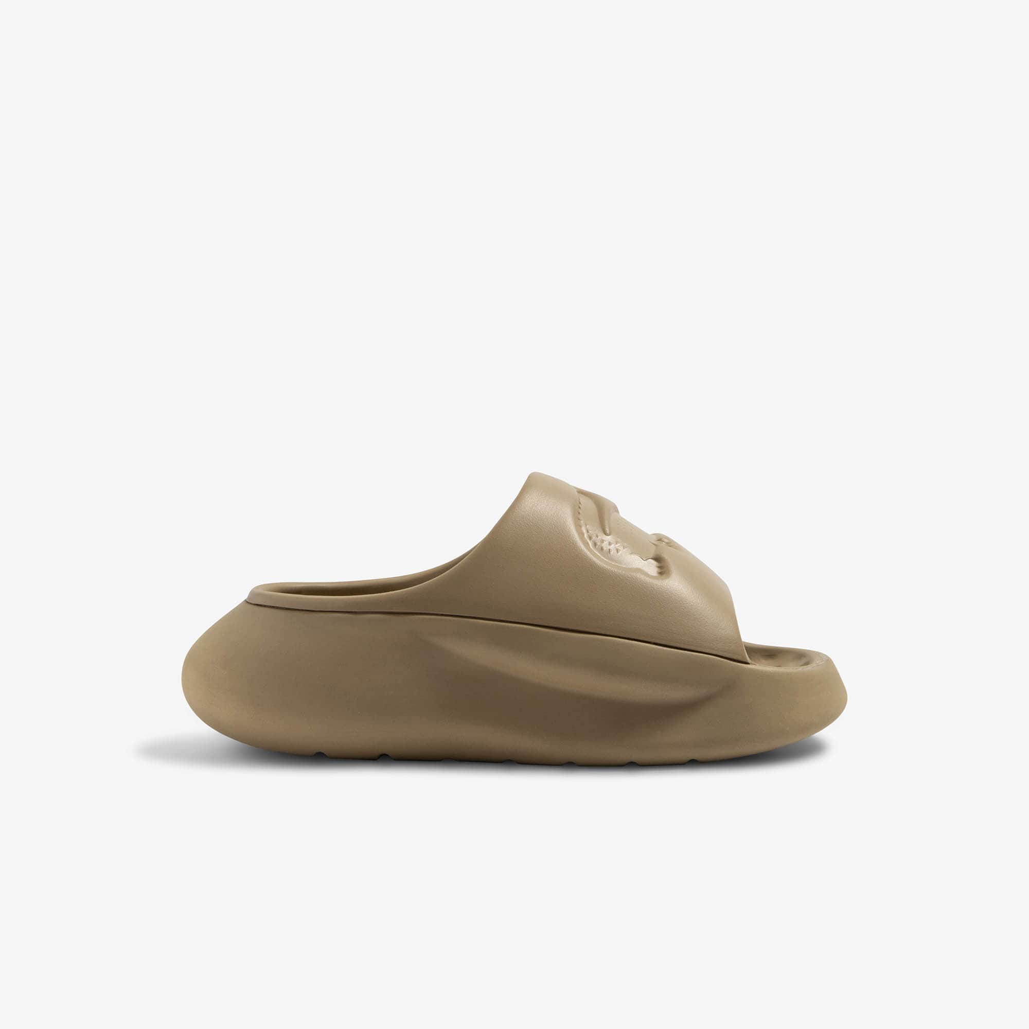 Claquettes Serve Slide 3.0 femme Claquettes & Sandales - Marron - Lacoste - Femme