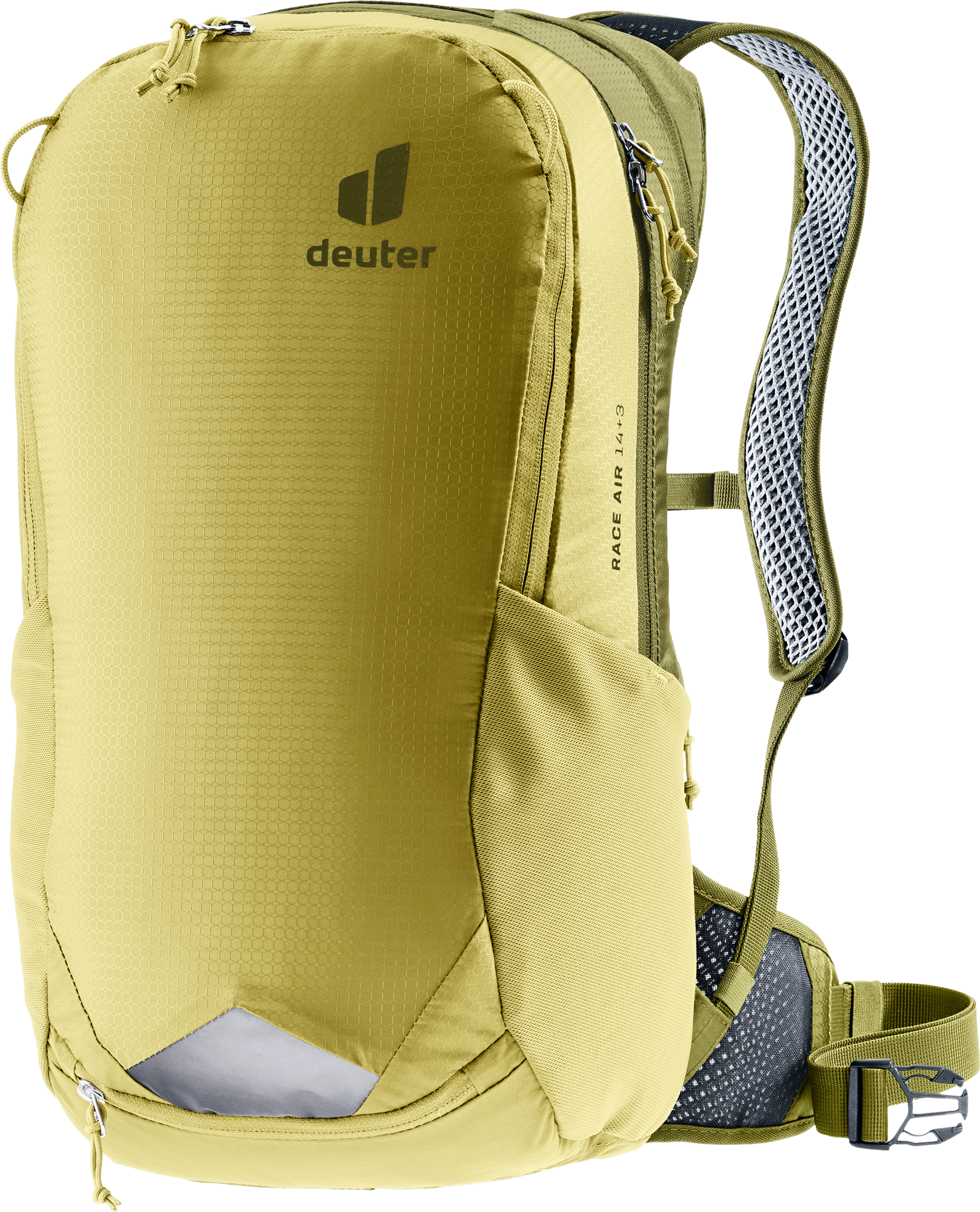 Deuter Race Air 14+3 Fahrradrucksack 14+3 Liter linden-cactus
