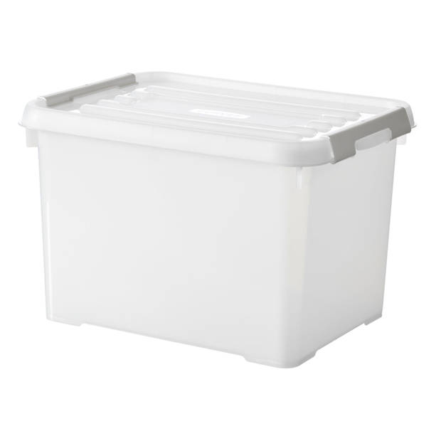 Curver Handy+ Recycled Opbergbox - 20L - Milky wit