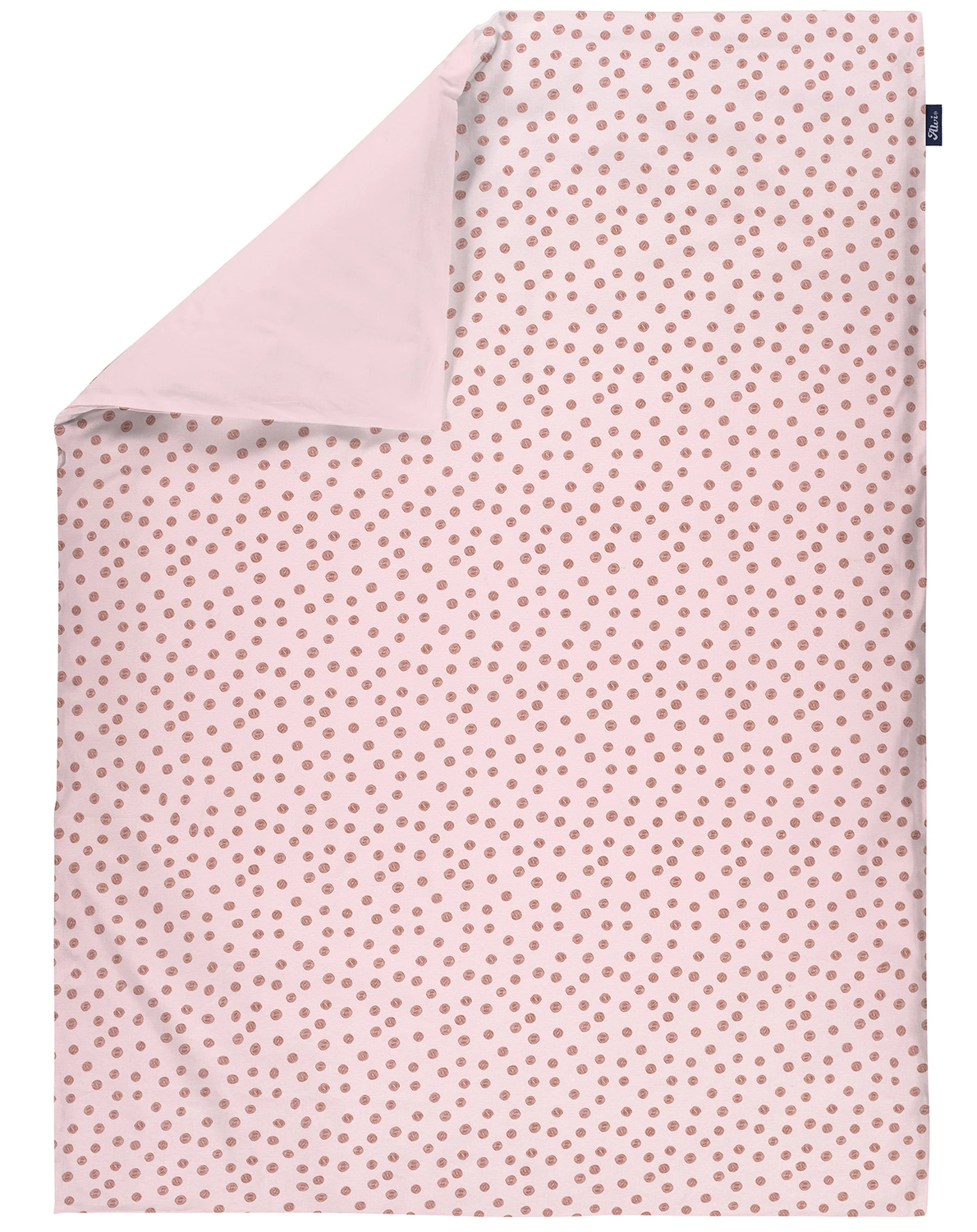Bettwäsche CURLY DOTS (40x60/100x135) in rosa