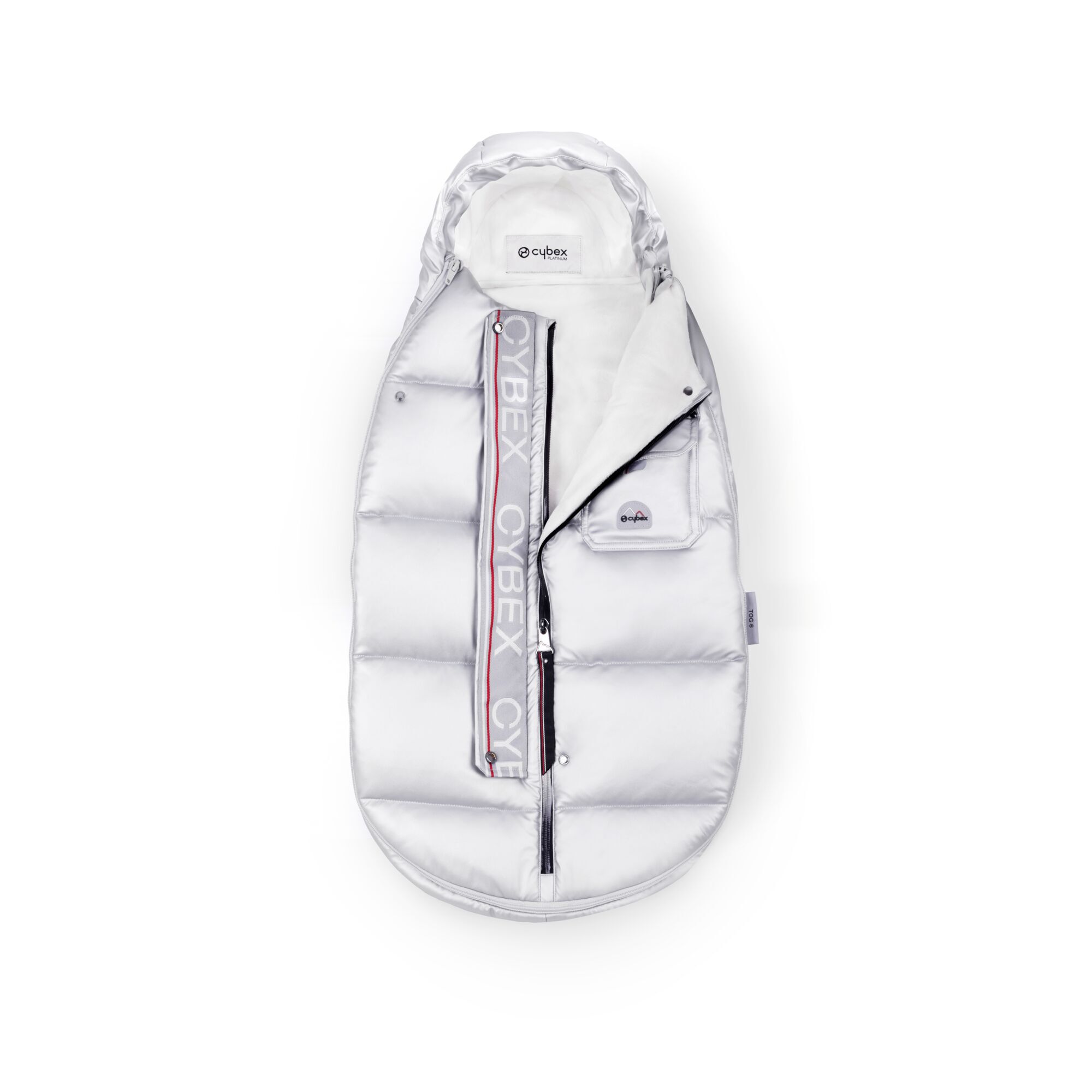 Platinum Winter Fußsack Mini Arctic Silver