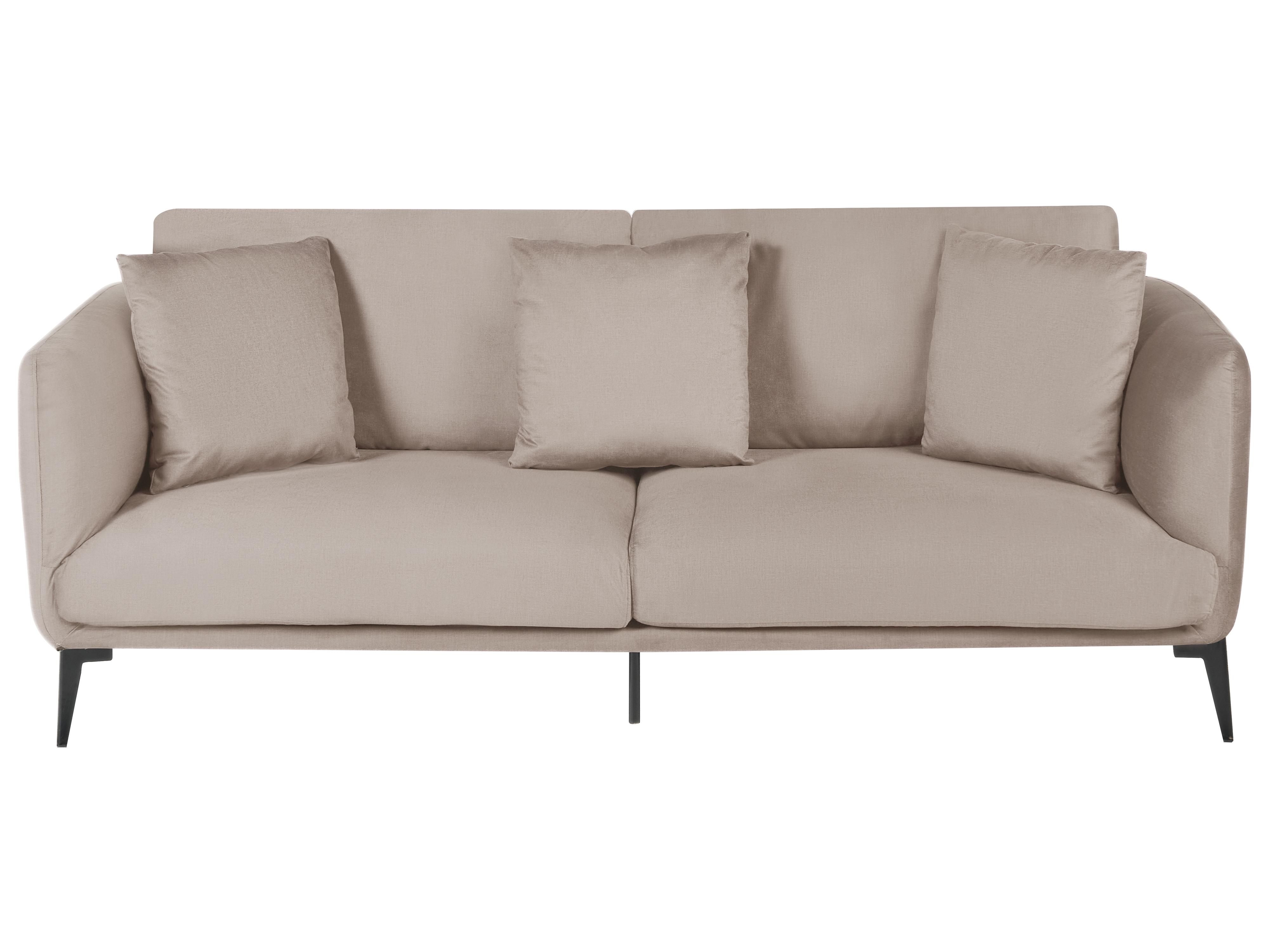 Bank 3-zits BODUM Fluweel Beige