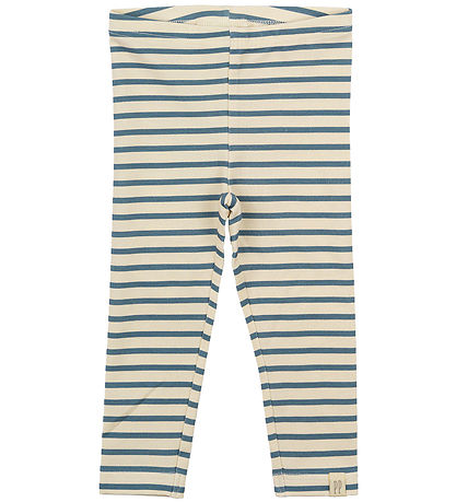 Petit Piao Leggings - Gesamt - Blue Mirage/Off White
