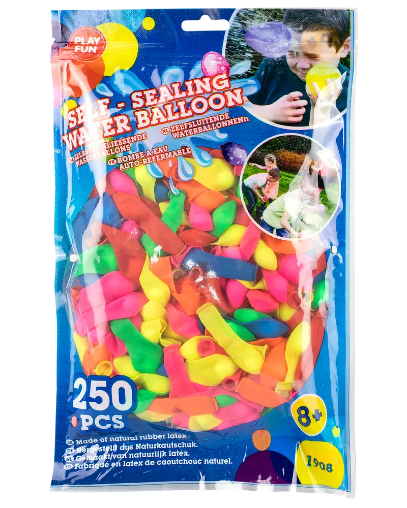Vandballoner selvlukkende 250-pak