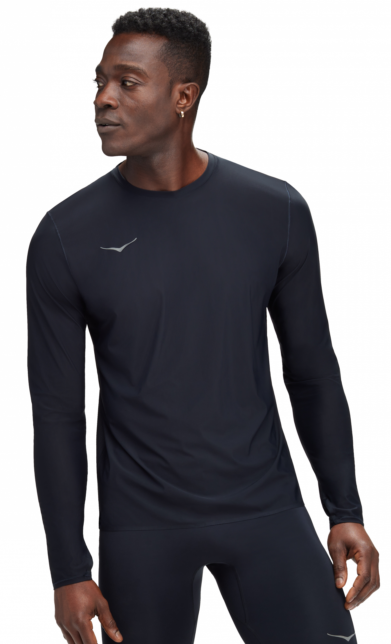 Airolite Run Long Sleeve Herre Black