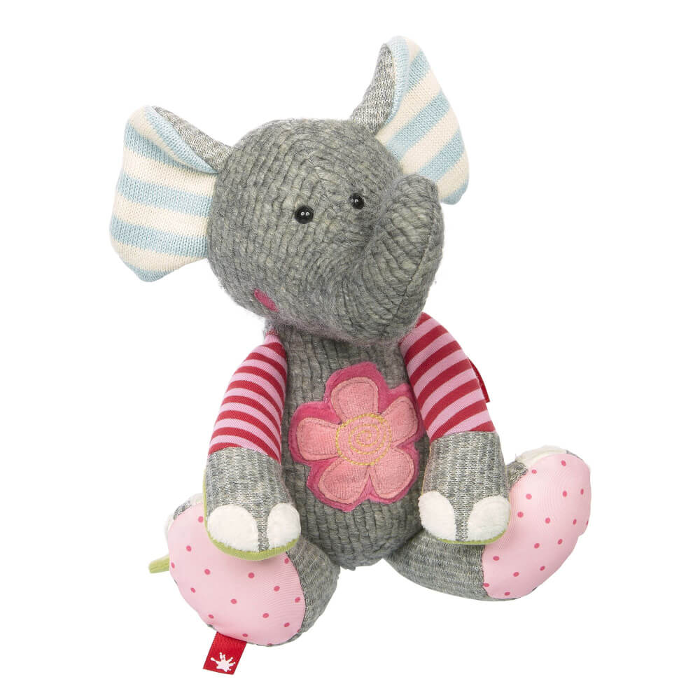 sigikid 38709 Elefant, Patchwork Sweety