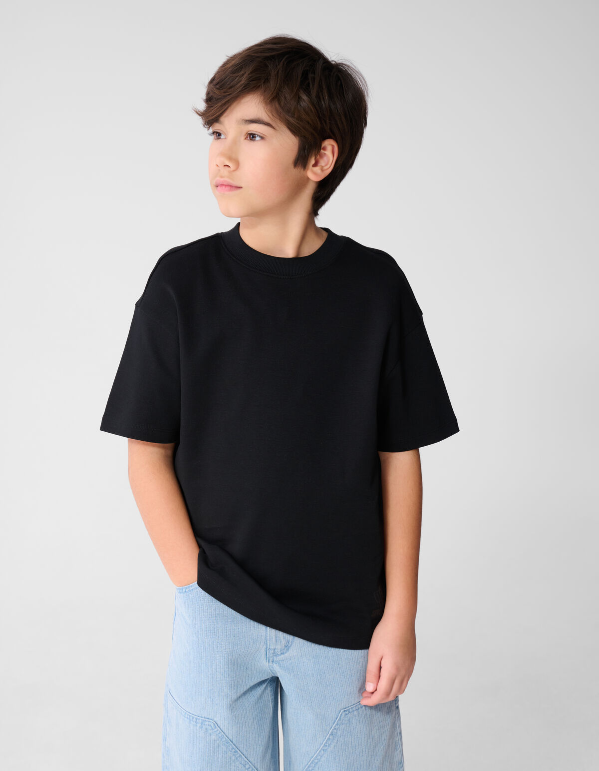 Basic T-shirt Zwart