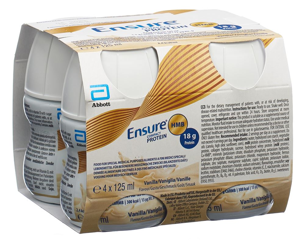 ENSURE Compact Protein HMB liq Vanille Fl 125 ml