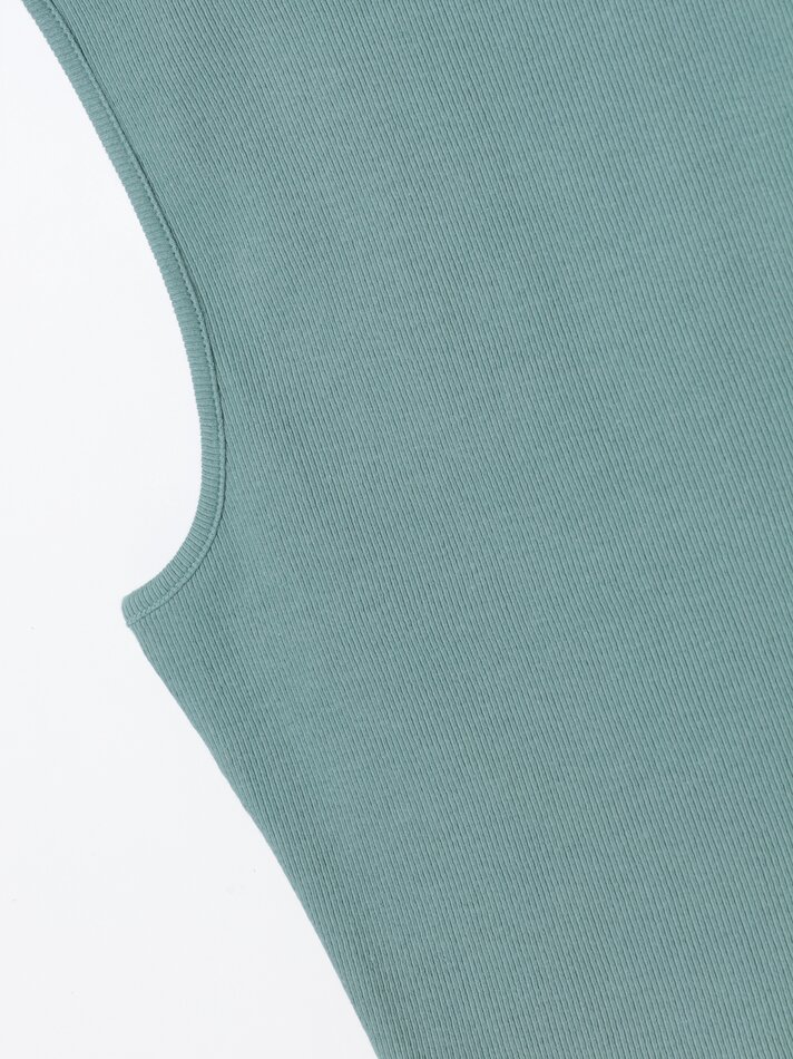 Conjunto canelado de 2 peças - Verde Claro