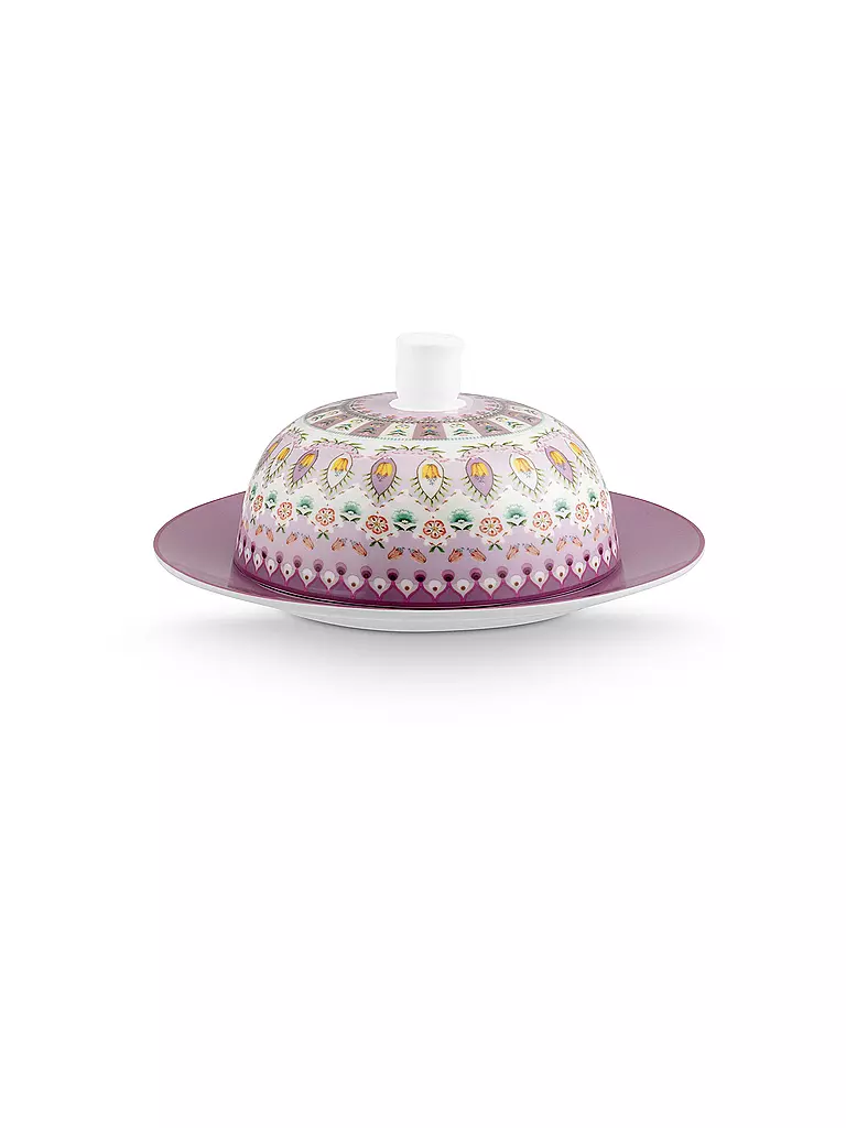 PIP STUDIO Butterdose rund  LILY & LOTUS 17x8cm Moon Delight lila