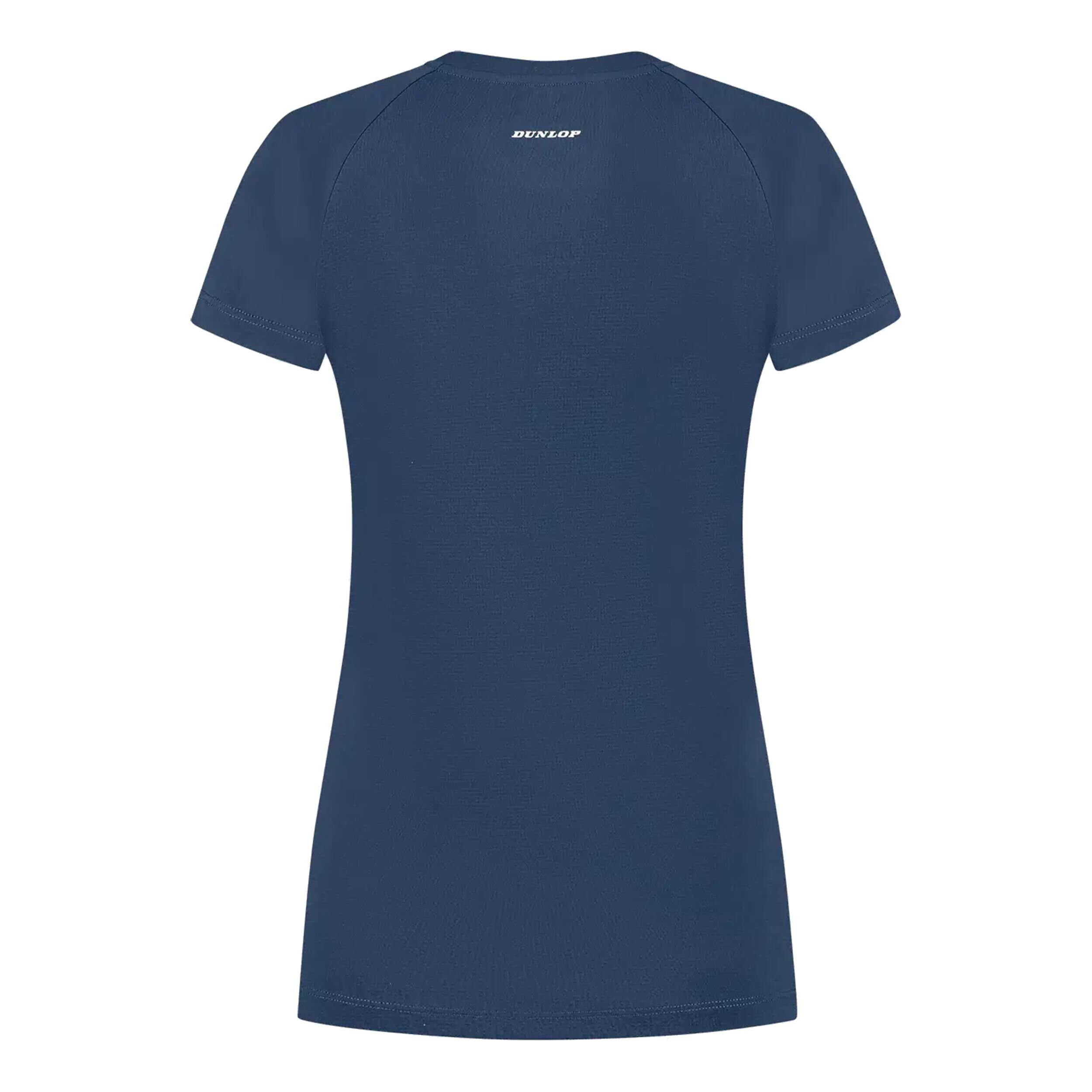 Dunlop Club Crew T-shirt Femmes - Bleu Foncé