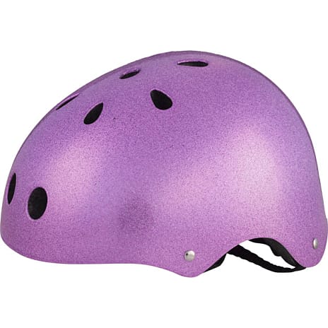 SCO skaterhjelm - lilla glimmer