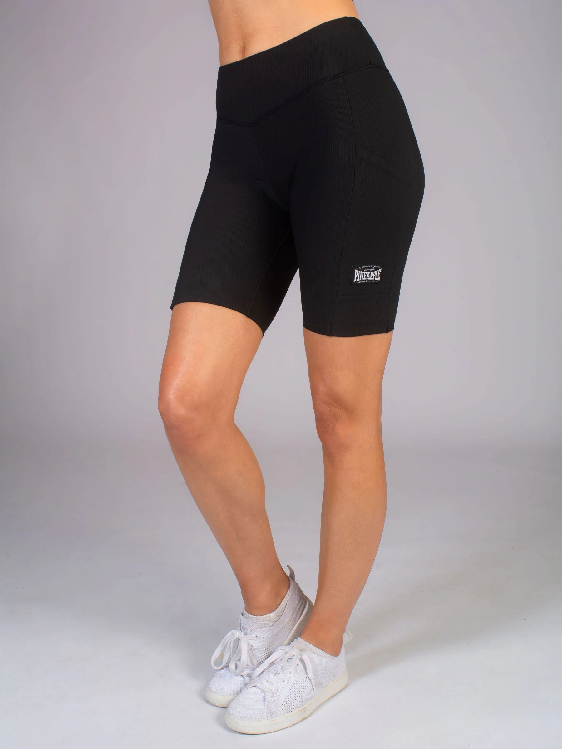 Pineapple rib fietsbroek met zak voor dames