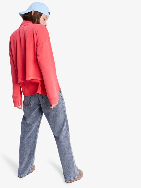 Dawn Patrol Mid Lava Jeans à coupe ample Noir Femme