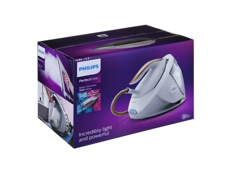 Philips PerfectCare 7000 Series PSG7040 - Dampstrygejern med automatisk afbrydelse - såleplade: SteamGlide Elite - 2100 W