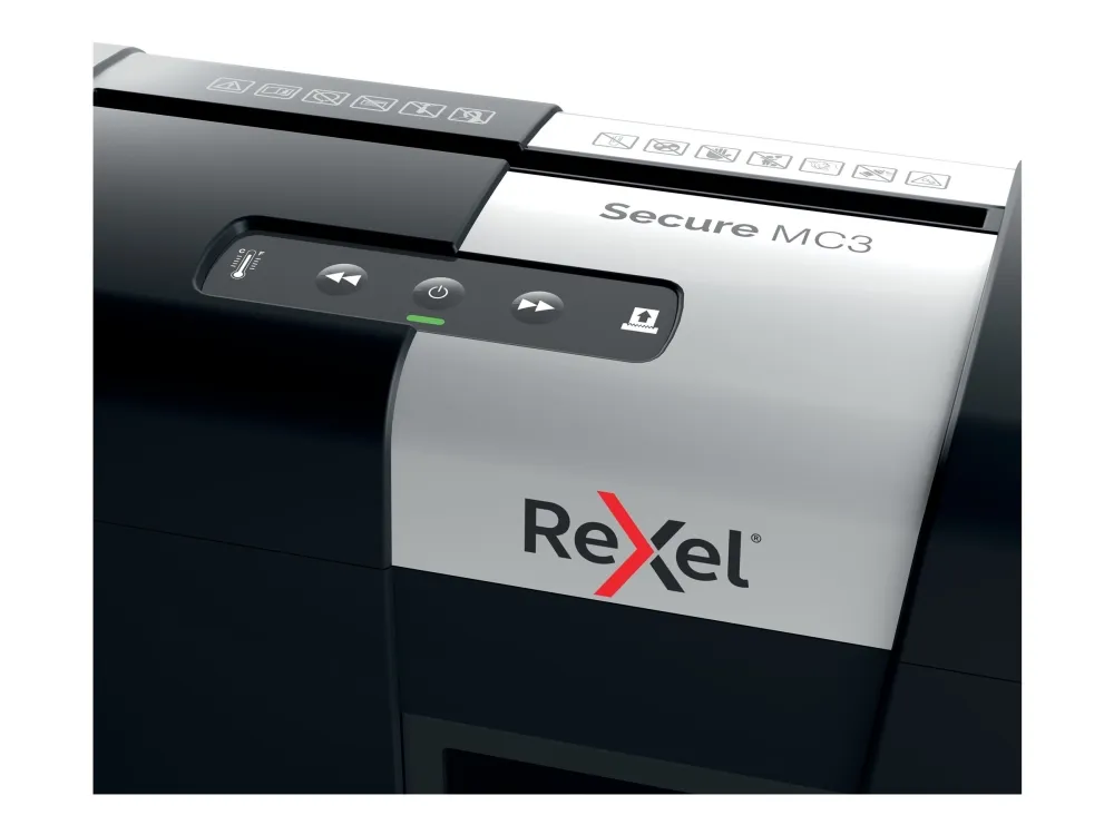 Makulator Rexel Secure MC3 mikromakulering 2x15 mm (P-5)