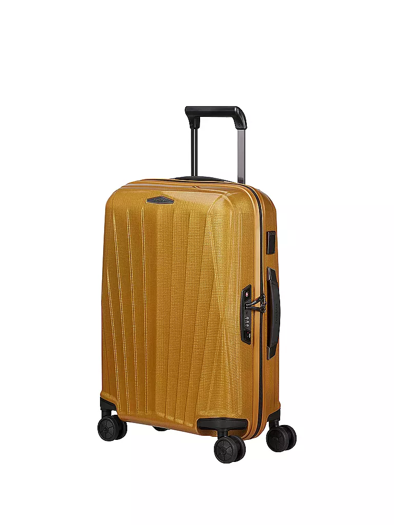 SAMSONITE Trolley 55cm erweiterbar MAJOR-LITE SPINNER saffron yellow gelb