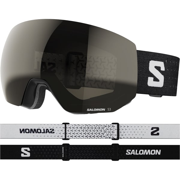 Masque de ski SALOMON RADIUM PRO ML BK/SOLAR BLACK