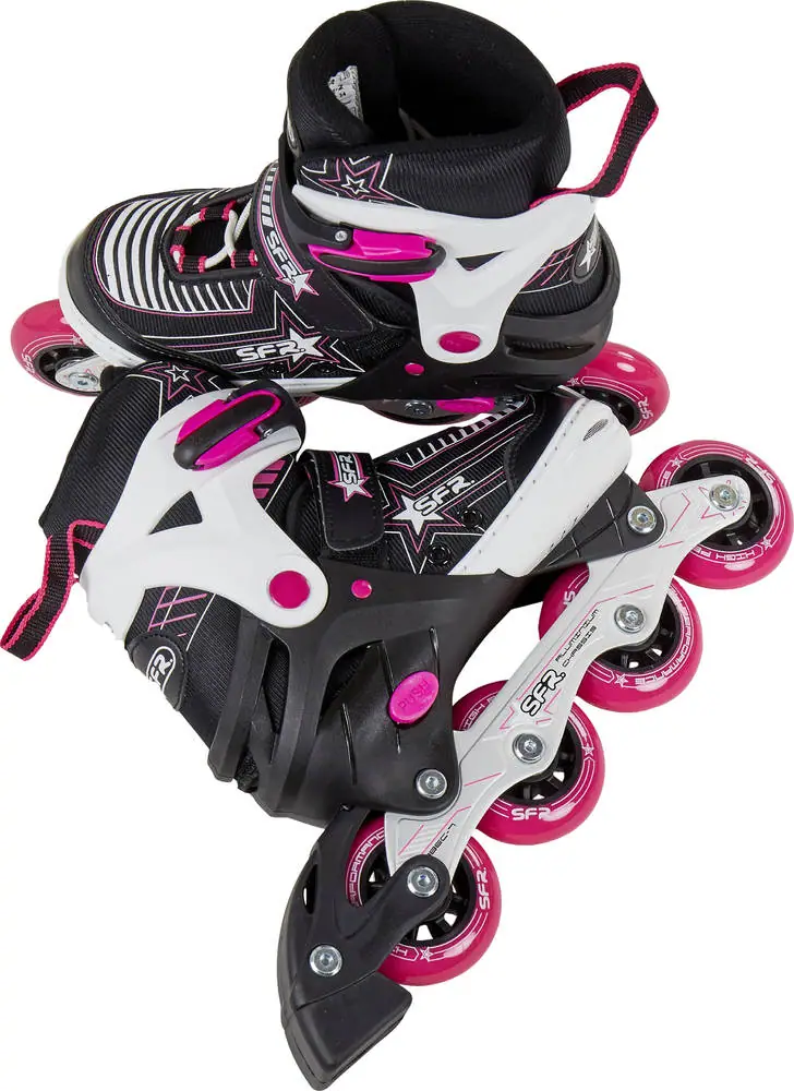 SFR Pulsar Adjustable Pink Inliners Pige | SkatePro