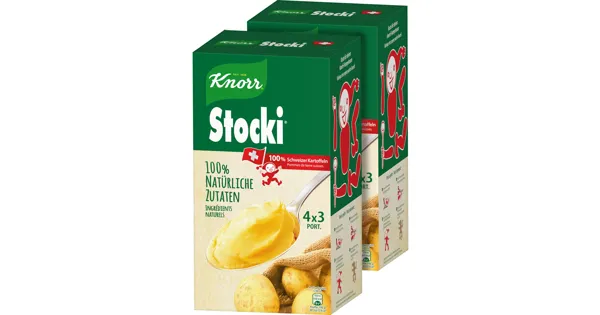 Knorr Stocki 4 x 3 Portionen Duo Pack 2 x 440 g