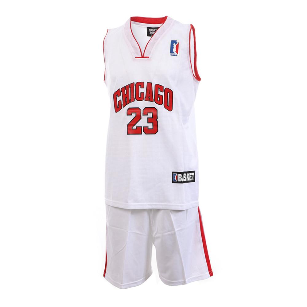 Sport Zone Chicago Bulls Ensemble de basket Blanc Enfant Sport Zone